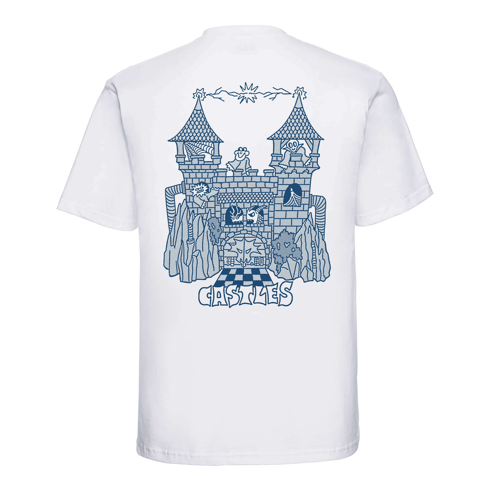 UFOCHASERZ T-Shirt Weiß