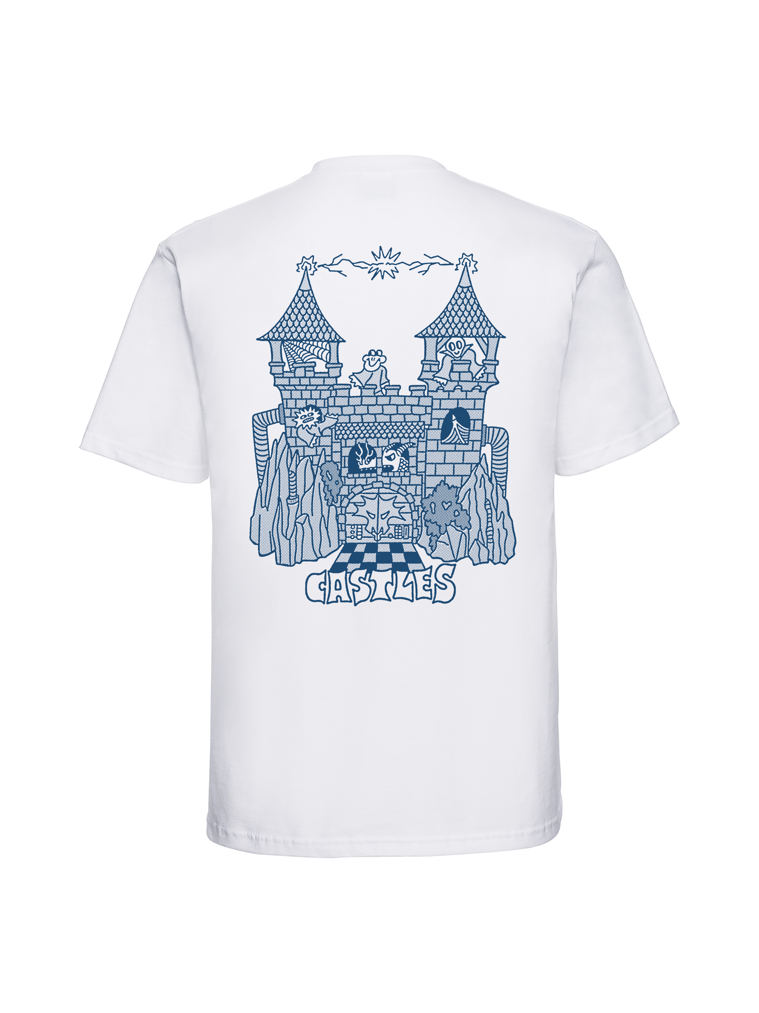 UFOCHASERZ T-Shirt Weiß